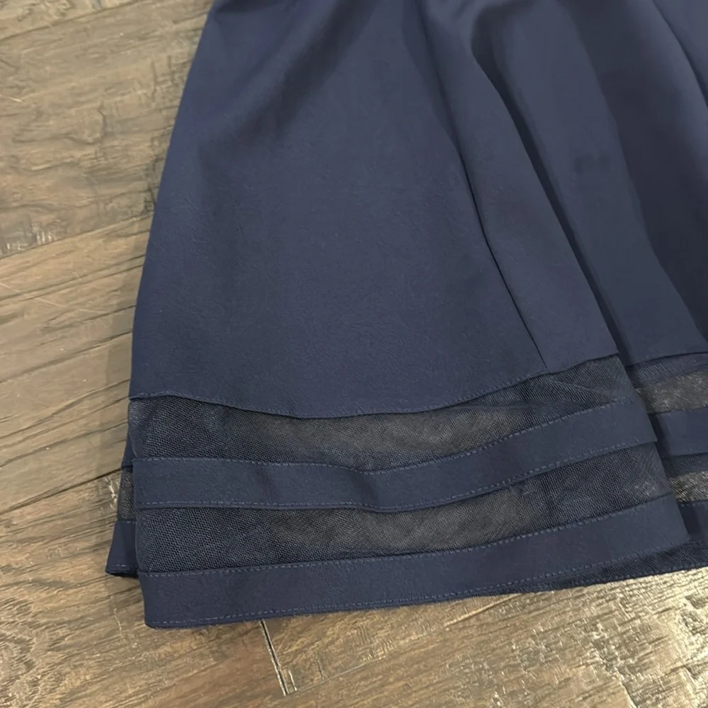 Calvin Klein Navy Blue Formal Girls Dress NWT